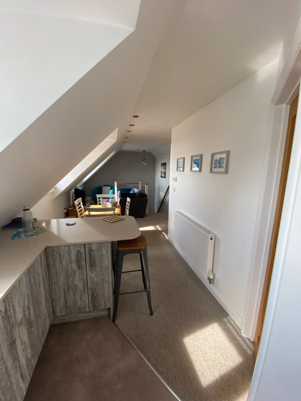 Sea Dream Lodge — open-plan living and dining space